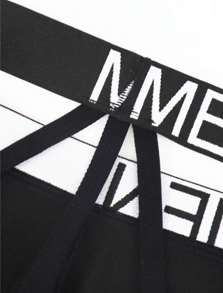 Men's Underwear Whit Letter Waistband